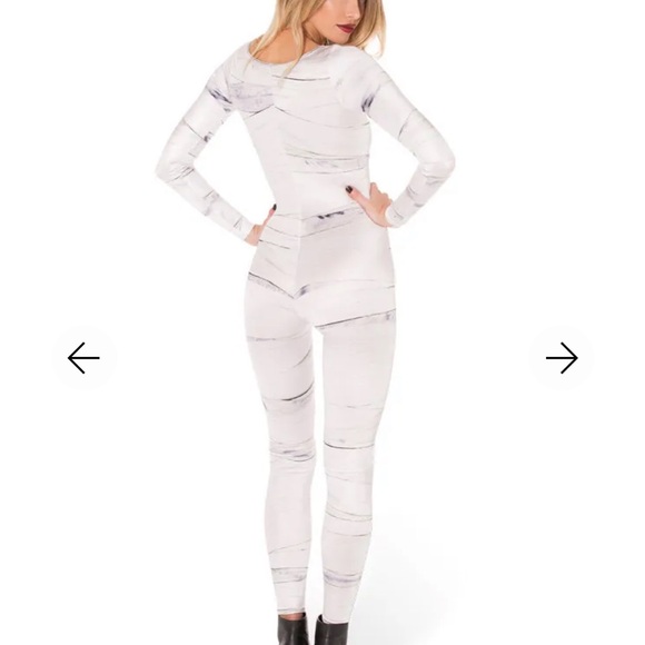 BLACKMILK - MUMMY RETURNS LONG SLEEVE CATSUIT - Picture 3 of 5